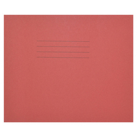 Writing Book SDXB Vivid Red Blank 32 Pages