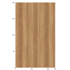 3M DI-NOC Wood Interior Films DW-2208MT 1220mm x 50M 200 Micron 7100232143