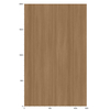 3M DI-NOC Wood Interior Films FW-1272 1220mm x 50M 200 Micron 7100026702