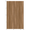 3M DI-NOC Wood Interior Films FW-1293 1220mm x 50M 200 Micron 7100026682