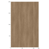 3M DI-NOC Wood Interior Films WG-1838 1220mm x 50M 200 Micron 7100089018