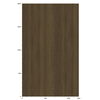 3M DI-NOC Wood Interior Films WG-2444 1220mm x 50M 200 Micron 7100320795