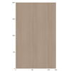 3M DI-NOC Wood Interior Films WG-960 1220mm x 25M 230 Micron 7100088942