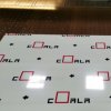 Coala Printbond 158 Ultralite White Aluminium Composite Matt/Grey 2440x1220mm 3mm