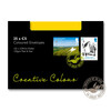 Purely Creative Colour Envelopes Banana Yellow 45303 120gsm 25 Per Pack