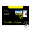 Purely Creative Colour Envelopes Egg Yellow 45304 120gsm 25 Per Pack
