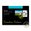 Purely Creative Colour Envelopes Caribbean Blue 45310 120gsm 25 Per Pack
