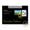 Purely Creative Colour Envelopes Bitter Chocolate 45326 120gsm 25 Per Pack