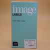 Image Labels White 64x38mm 129 Micron Round Corners