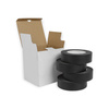 Paper Tape Black 38mm x 50M Box
