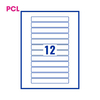 PCL Labels PCL14820 148x20mm 12 Labels per Sheet