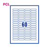 PCL Labels PCL4413s 44x13mm 60 Labels per Sheet