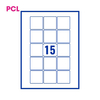 PCL Labels PCL5151 51x51mm 15 Labels per Sheet