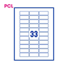 PCL Labels PCL54220OW 54x22mm 33 Labels per Sheet
