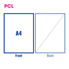 PCL Label A4 with Score Back