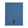 Rhino 8mm Lined Exercise Book Light Blue Back Cover