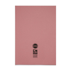 Rhino Plain Exercise Book Pink Back Cover