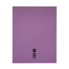 Rhino Plain Exercise Book Purple Back Cover