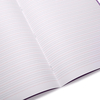 Rhino A4 Handwriting Book Purple Close Up