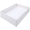 Single Wall White Stationery Box 215x156x57mm Pack of 100