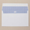 River Series White Wallet DL Envelope Back