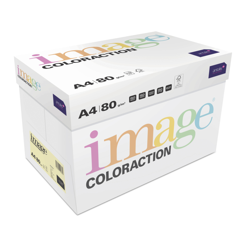Image Coloraction Desert Pale Yellow Paper A4 80gsm Pack of 500 Sheets ...