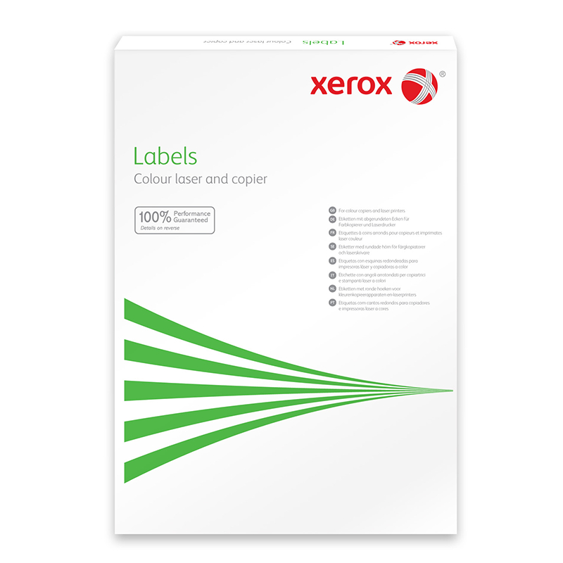 Rounded Corners Xerox Colour Laser Labels Antalis UK