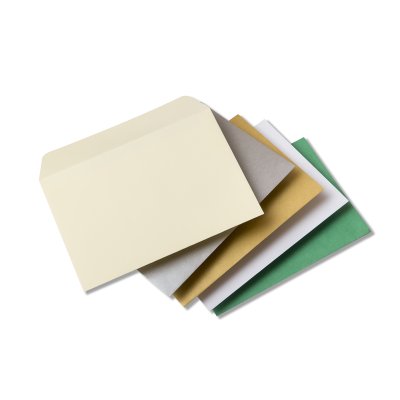 C5 / A5 (162 X 229mm) Colorplan Natural Envelopes 135gsm Gummed Diamond Flap - Envelopes4You - View #4