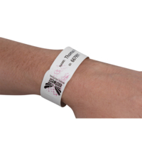 White Wristband
