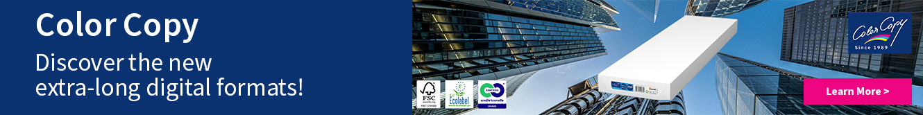 Color Copy Extra Long Banner